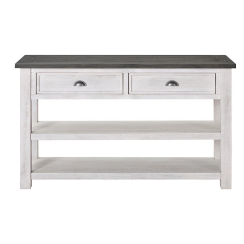 Lark Manor Holliman 50" Solid Wood Console Table & Reviews | Wayfair